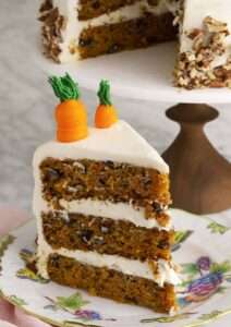 Carrot and Walnut Cake